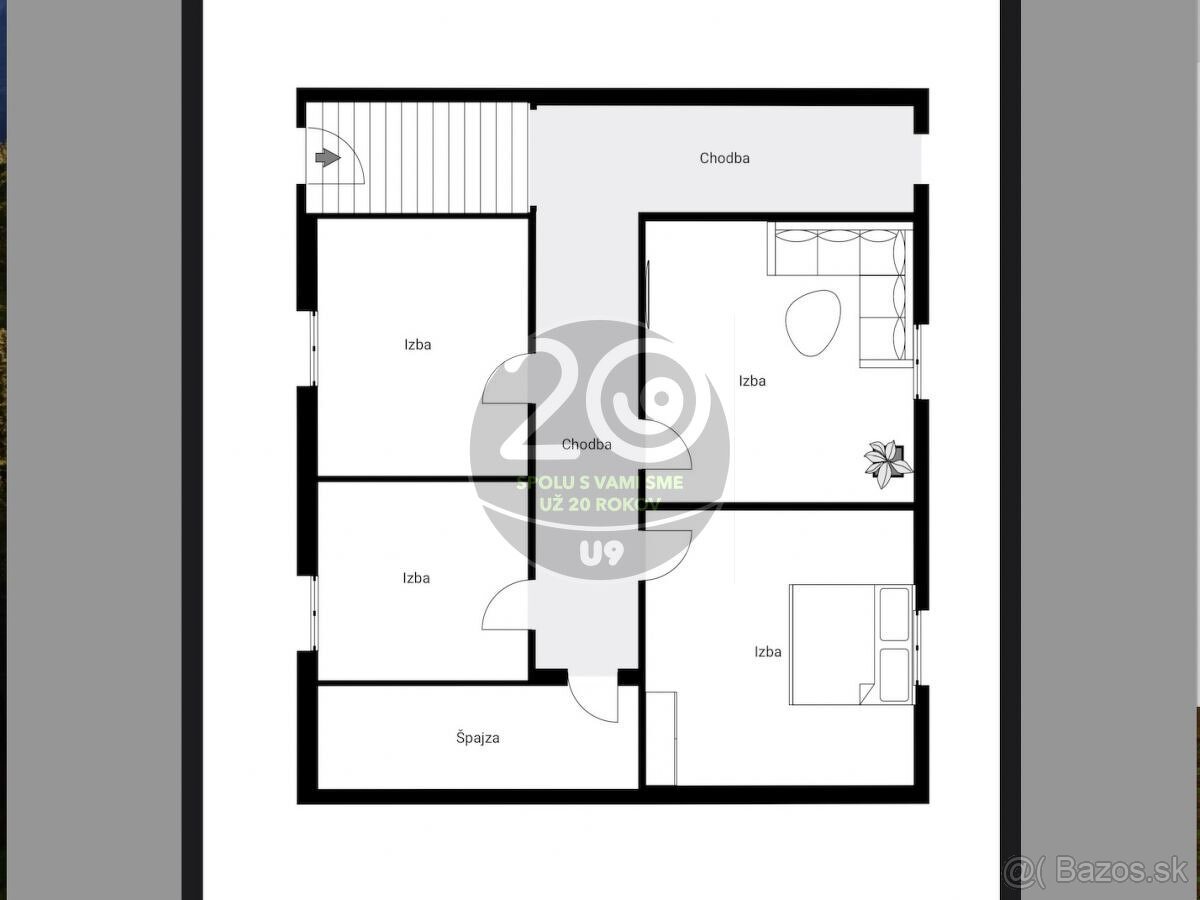 Príjemný rodinný dom vhodný na chalupu aj trvalé bývanie v o - 7