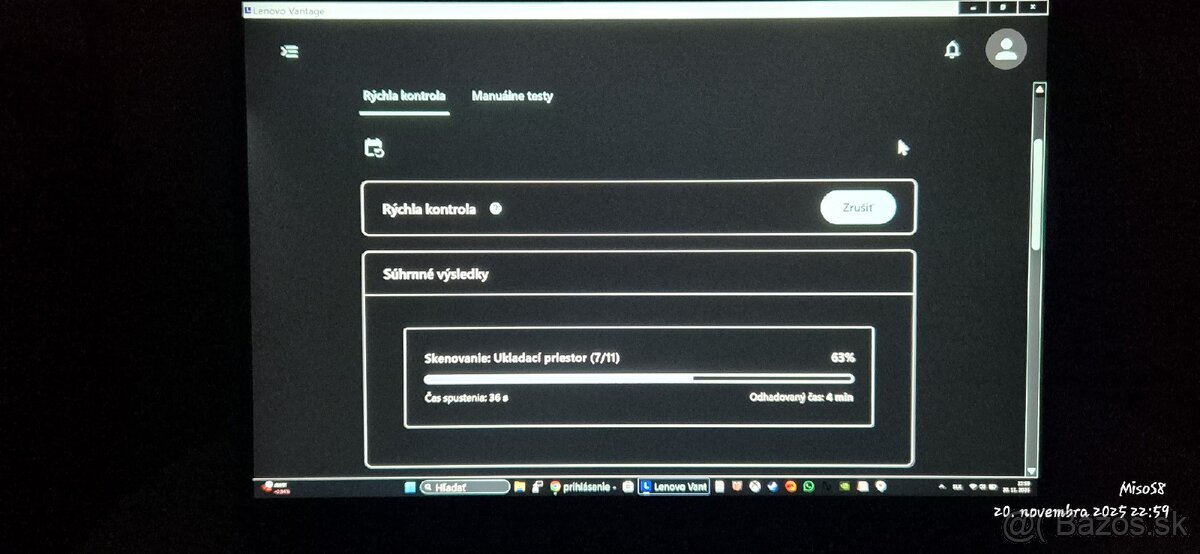 Notebook Lenovo gaming 3 na predaj - 7