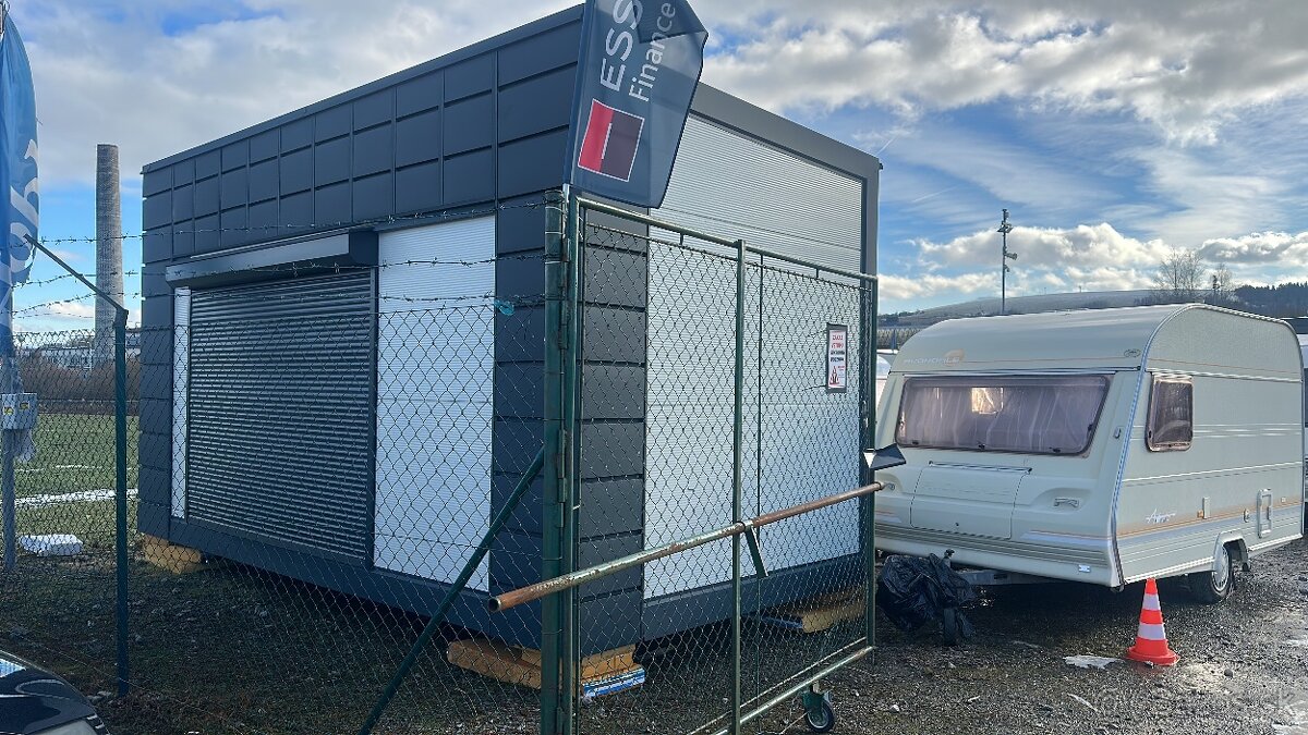 Kontajner 6x3 ,zmrzlinareň . Predajná . Garaž. - 7