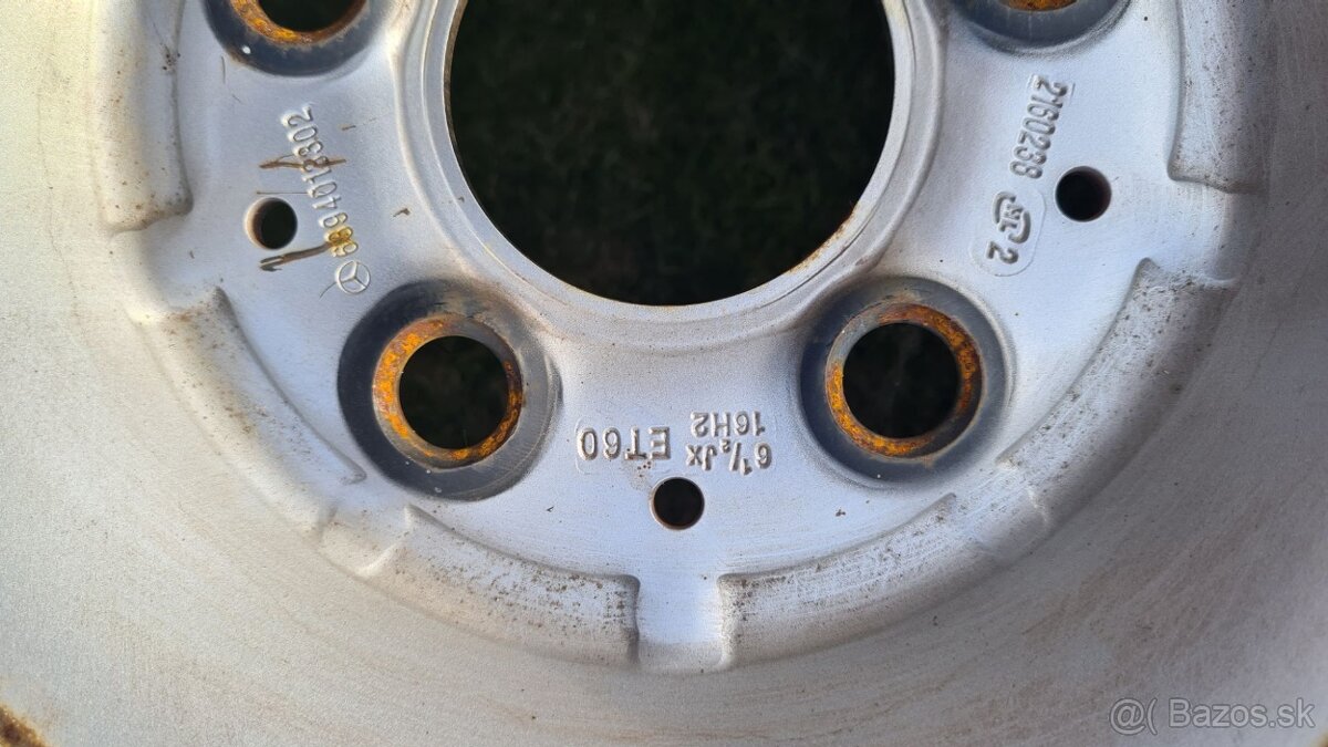 Originál zimná sada Mercedes Vito W639 R16 5x112 - 7