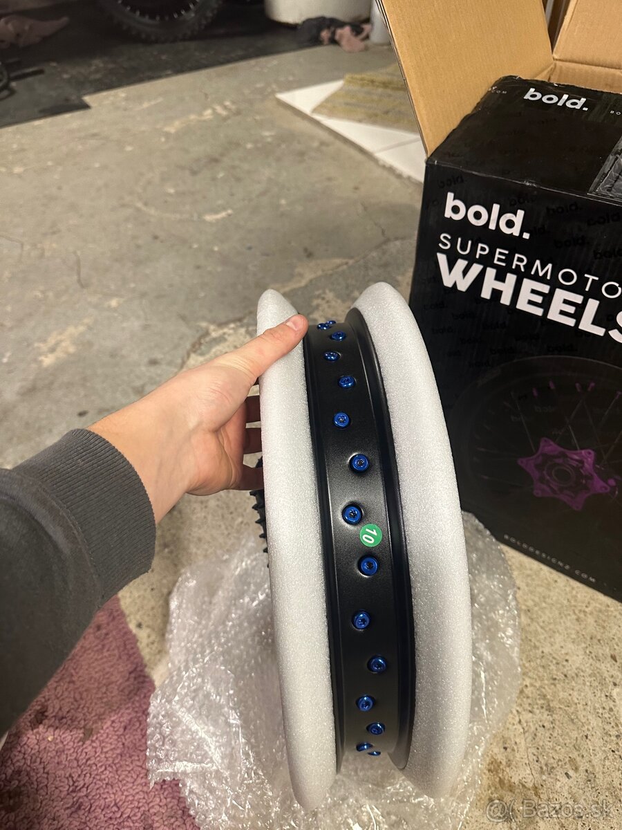 Supermoto kolesa Bold blue V2 - 7