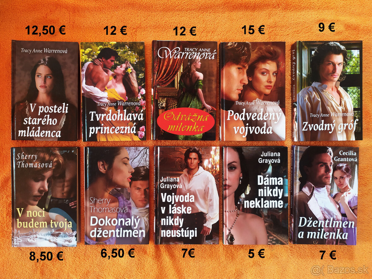 Romány, beletria, romantické, historické, detské knihy - 7