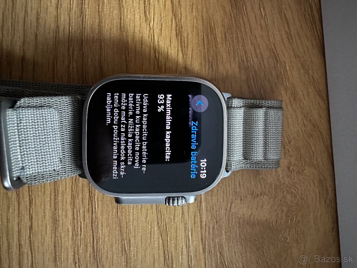 Predám Apple Watch Ultra 2 + 6 remienkov + ochranný obal - 7
