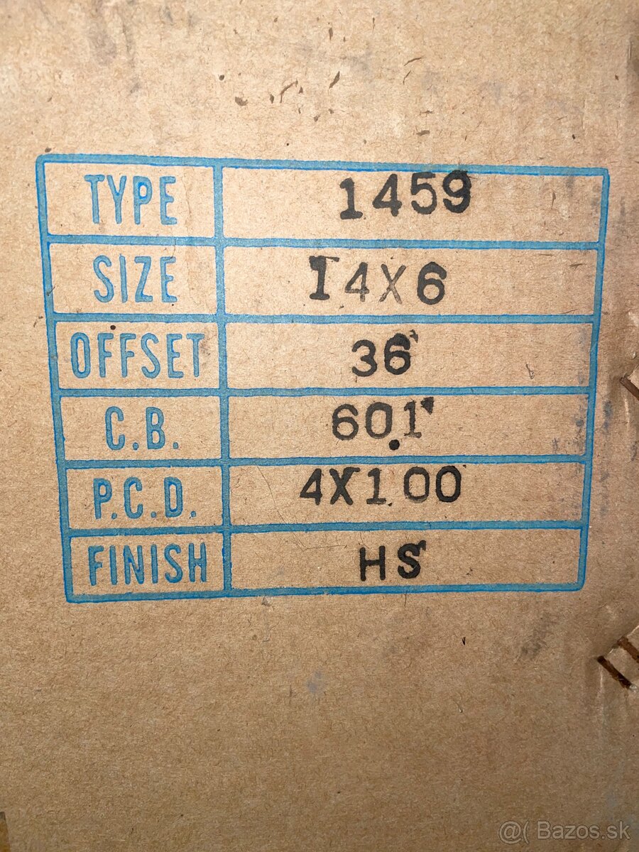 4x100 R14 6J ET36 Hyper Silver - 7