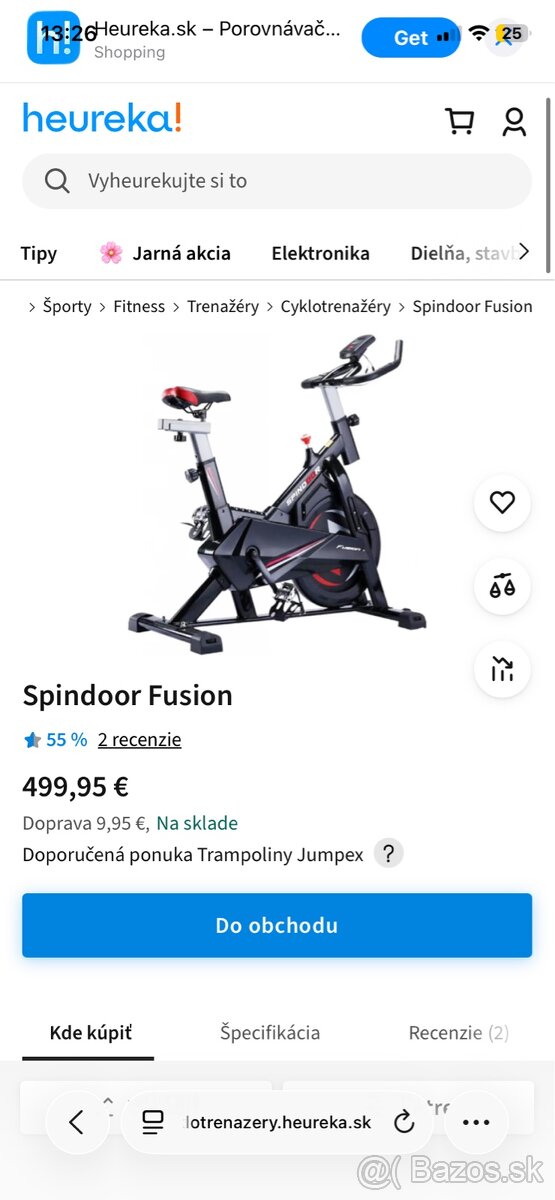 Spinning bicykel fusion - 7