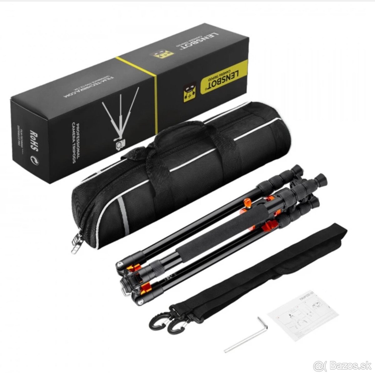 LENSBOT ST-370 hliníkový statív - Nový - 7