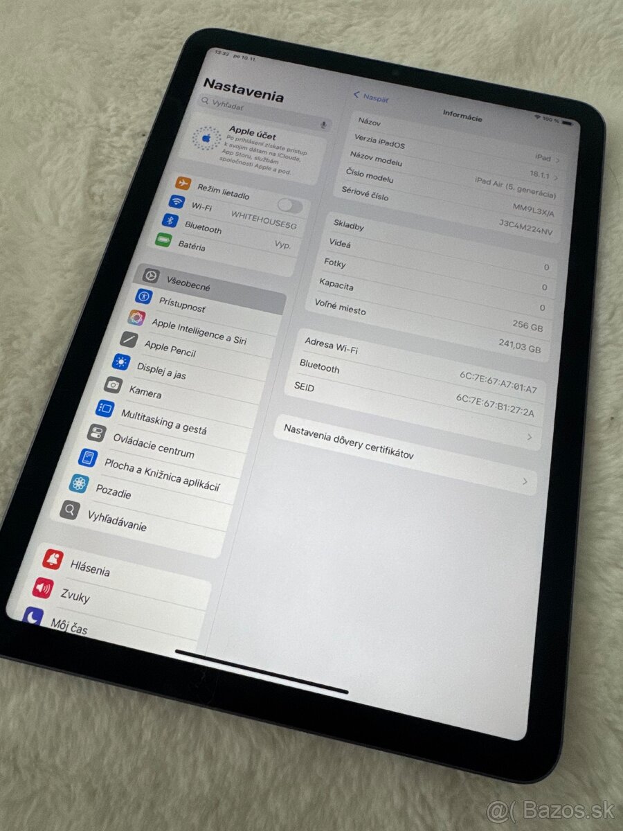 Apple iPad Air 5.Gen 256gb Wi-fi Spacegray - 7