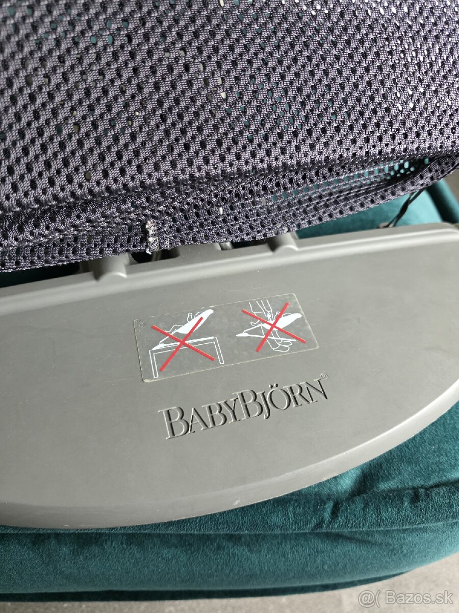 Babybjörn bliss mesh lehátko - 7