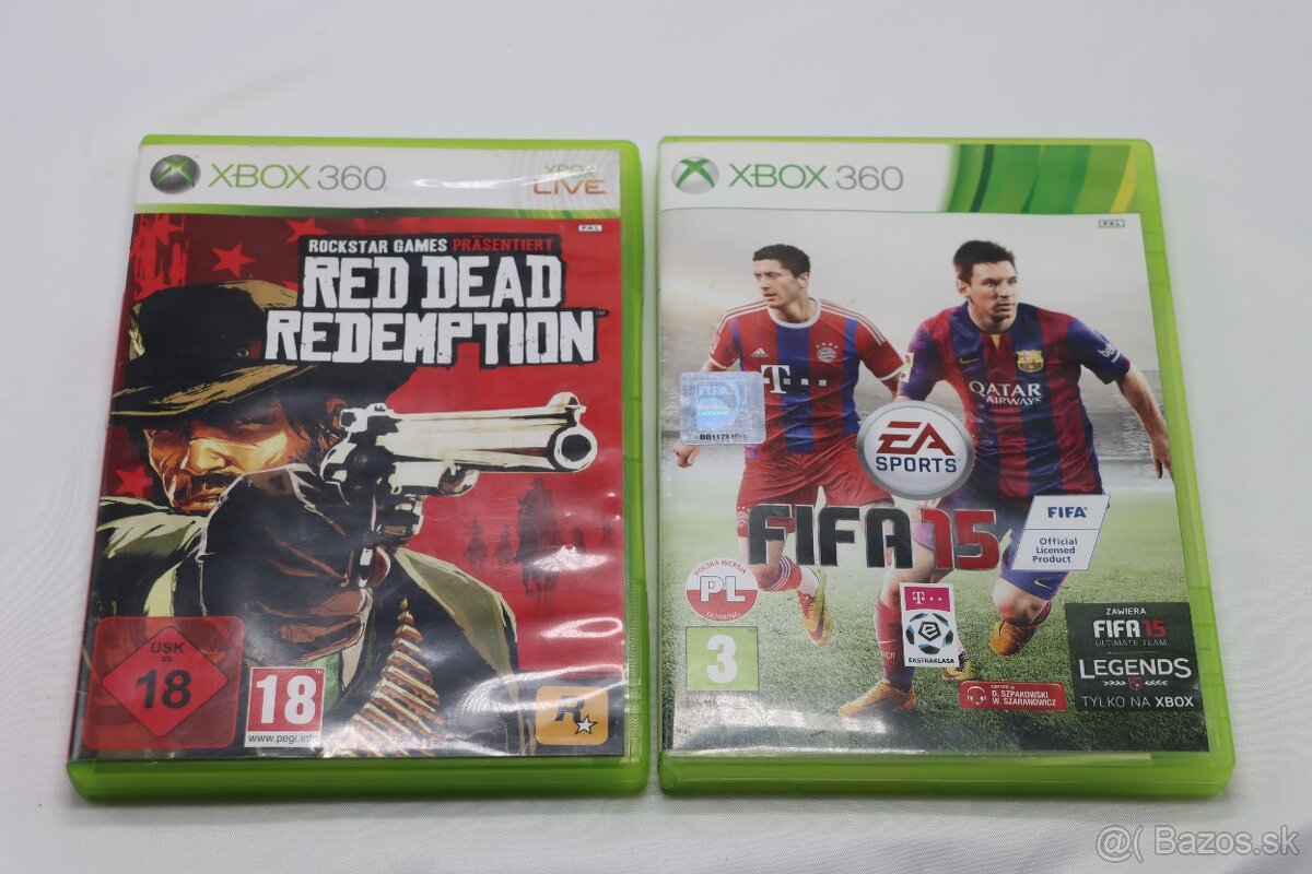 Xbox 360 Fat 120GB HDD + príslušenstvo a 2x hry - 7