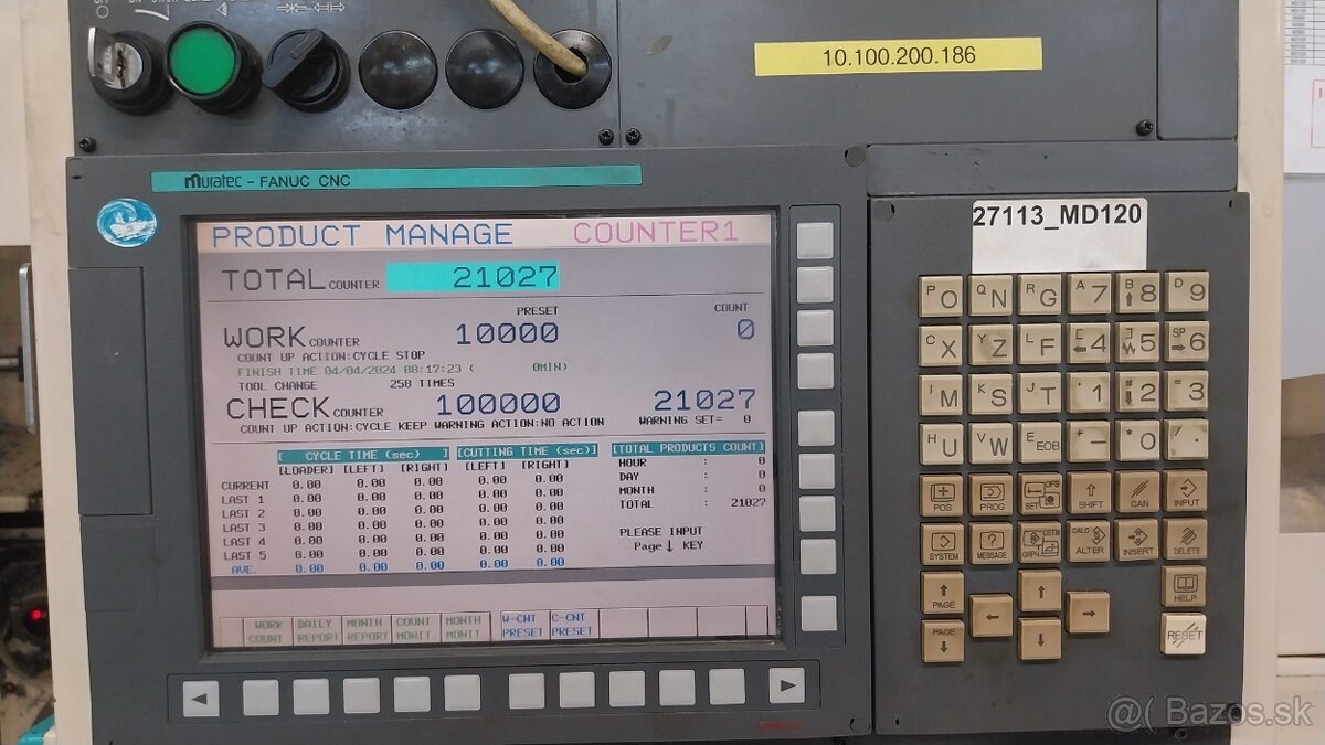 CNC Sústruh MURATEC MD 120 + MS60 - 7