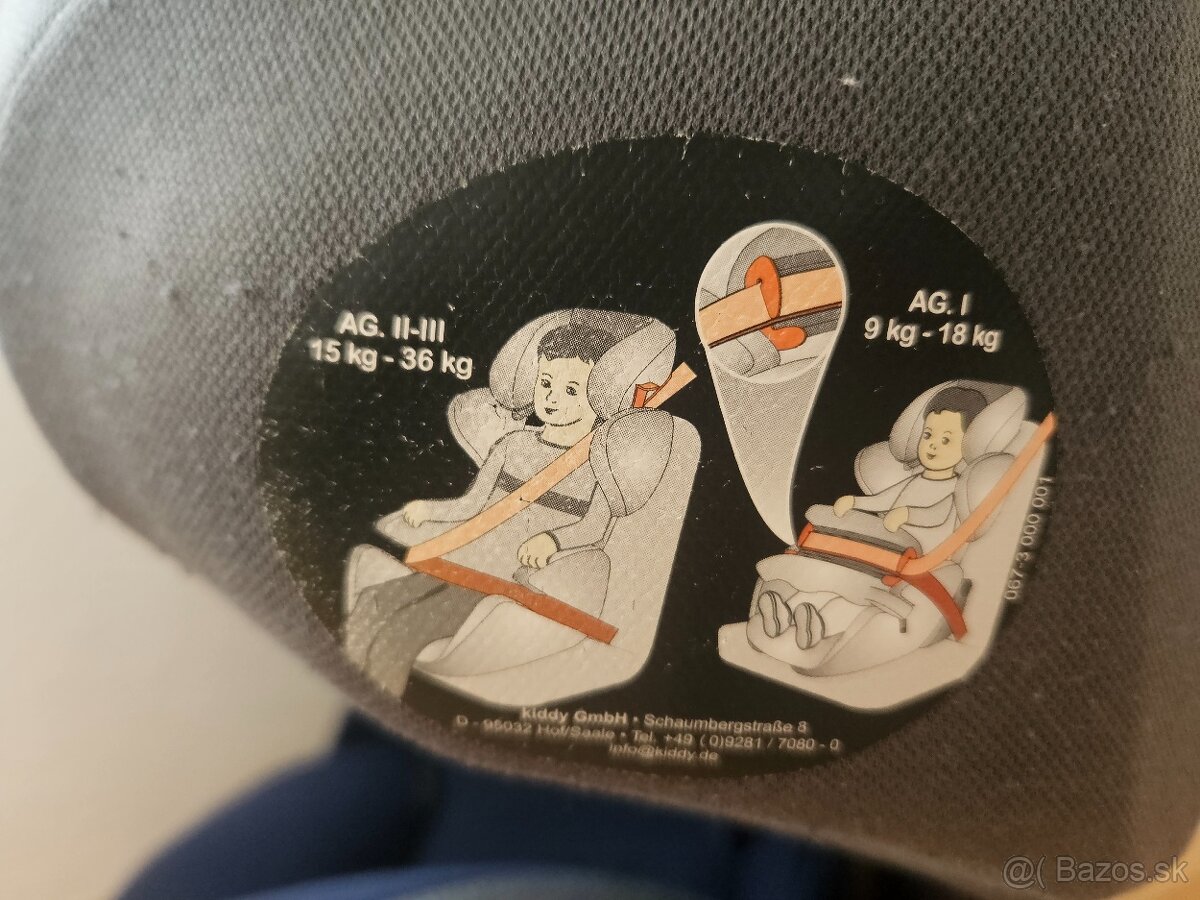 Detská autosedačka KIDDY - 7