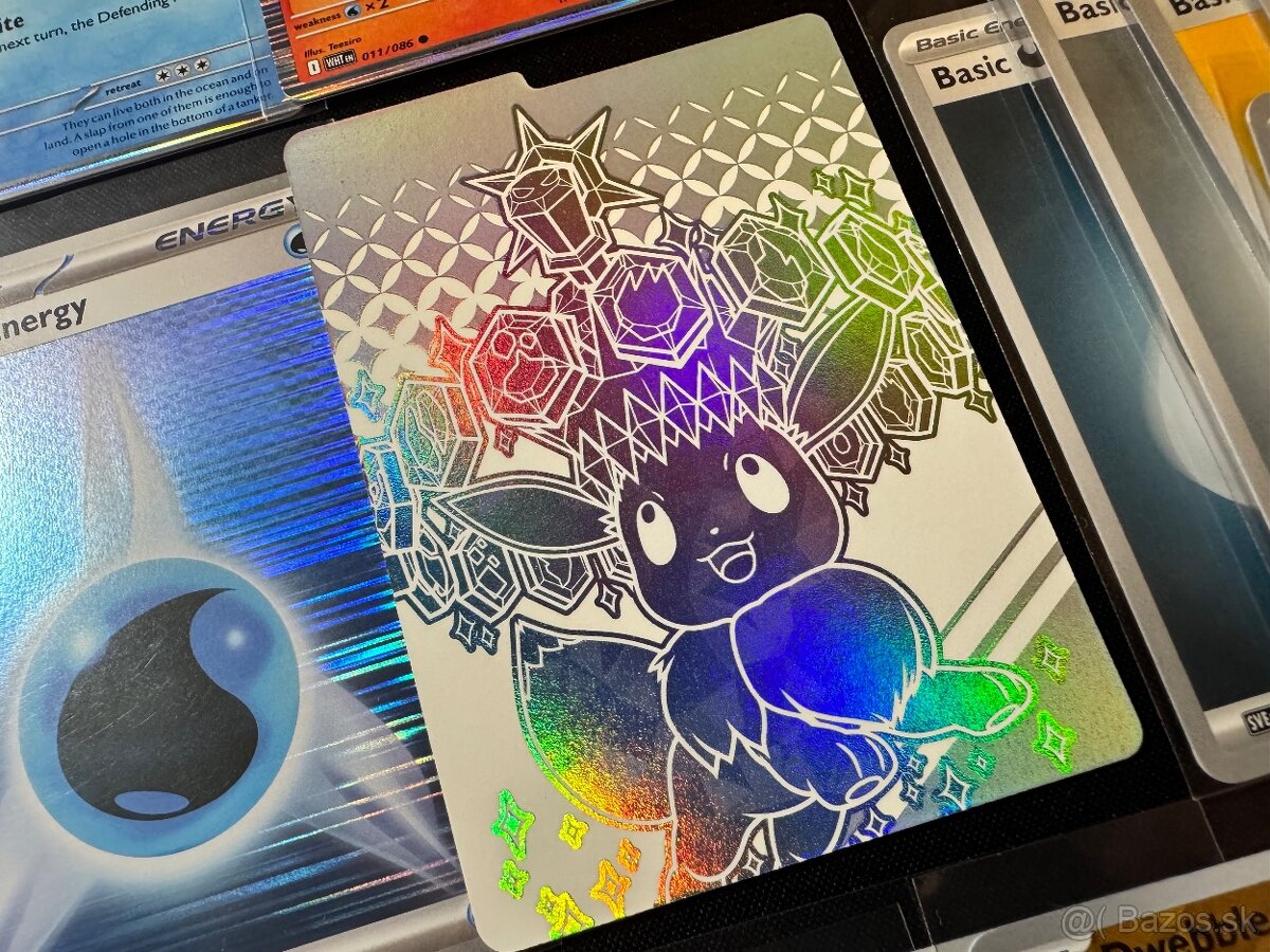 Pokemón MEGA balík D: 100ks kariet v obaloch s EX a darček - 7