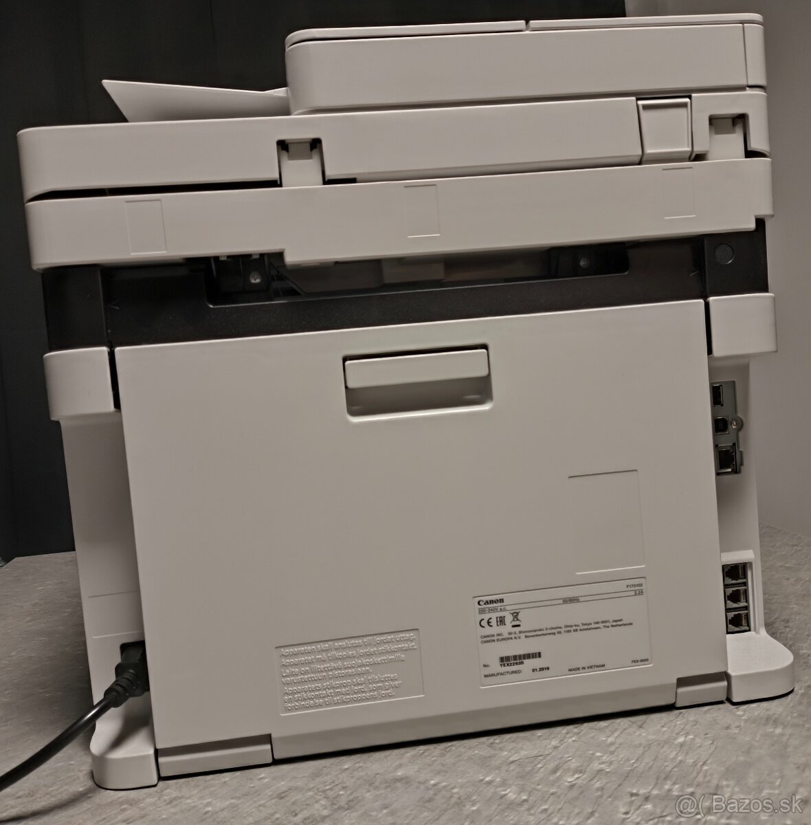 Farebná multifunkčná laserovka Canon635;tonery90%+5nových - 7