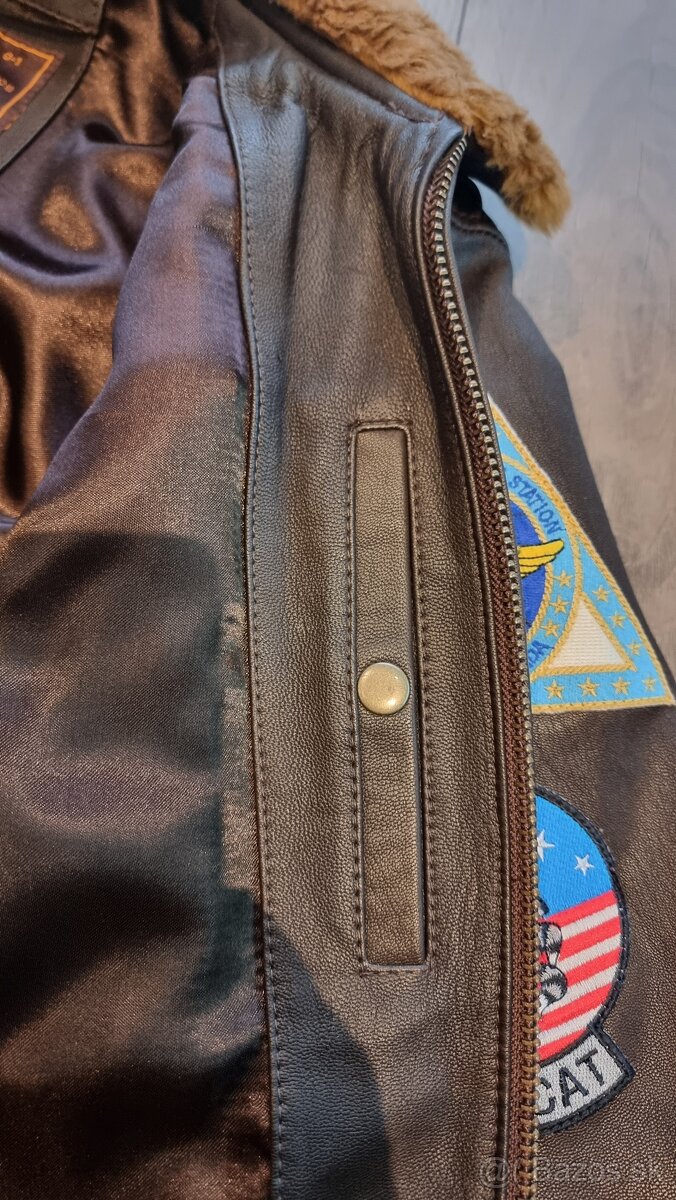 Kožená bunda Top Gun - 7