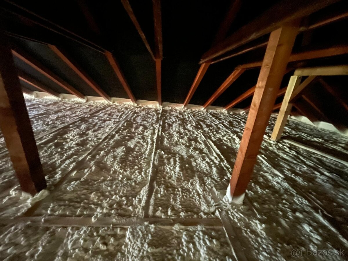 STRIEKANÁ IZOLÁCIA PUR PENOU – DOMY, PODKROVIA, HALY, GARÁŽE - 7