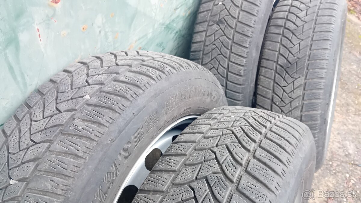 Predám zimné pneu DUNLOP 195/65 R15 - 7