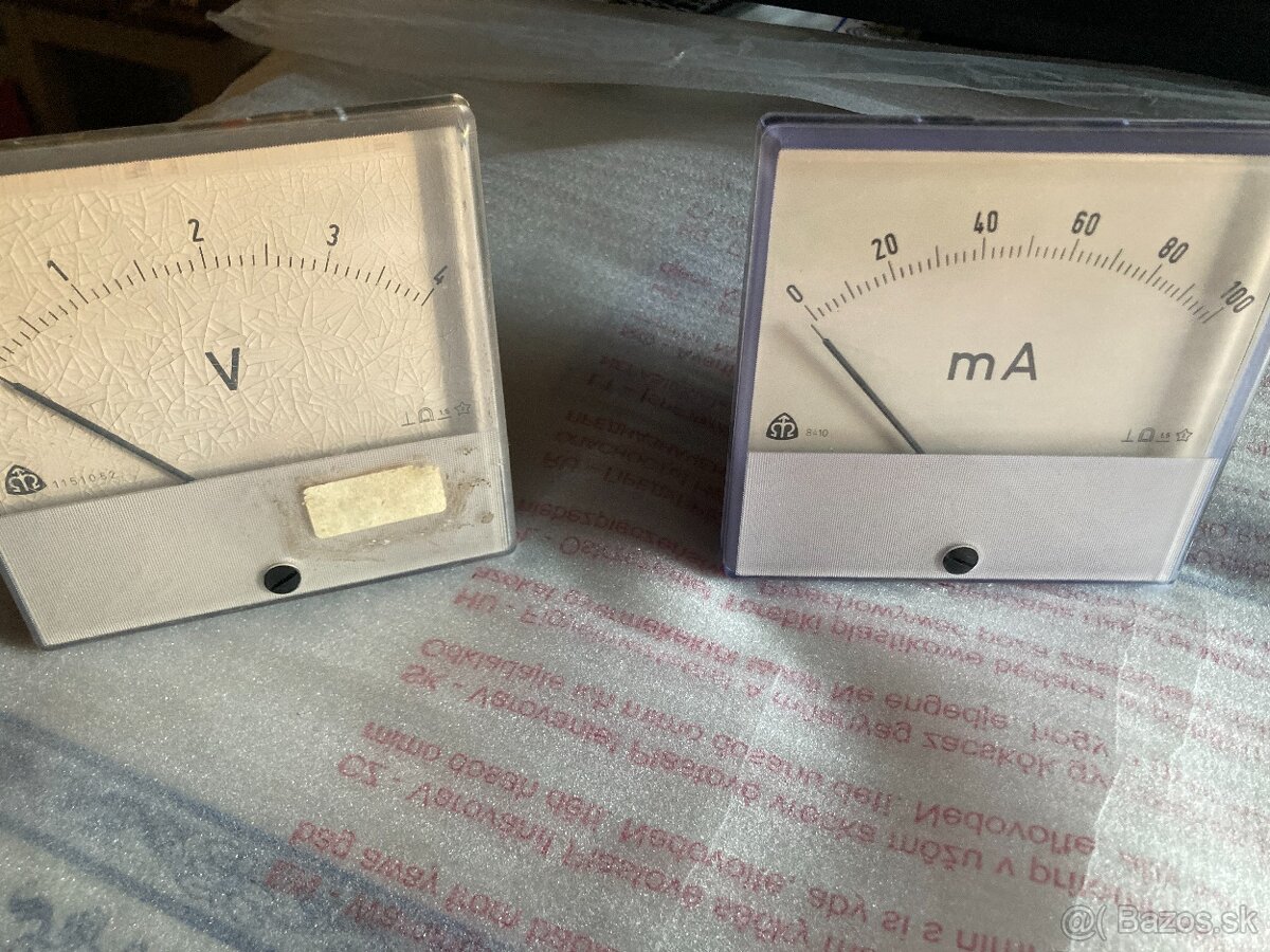 MERACIE PRÍSTROJE - ELEKTRO - 7