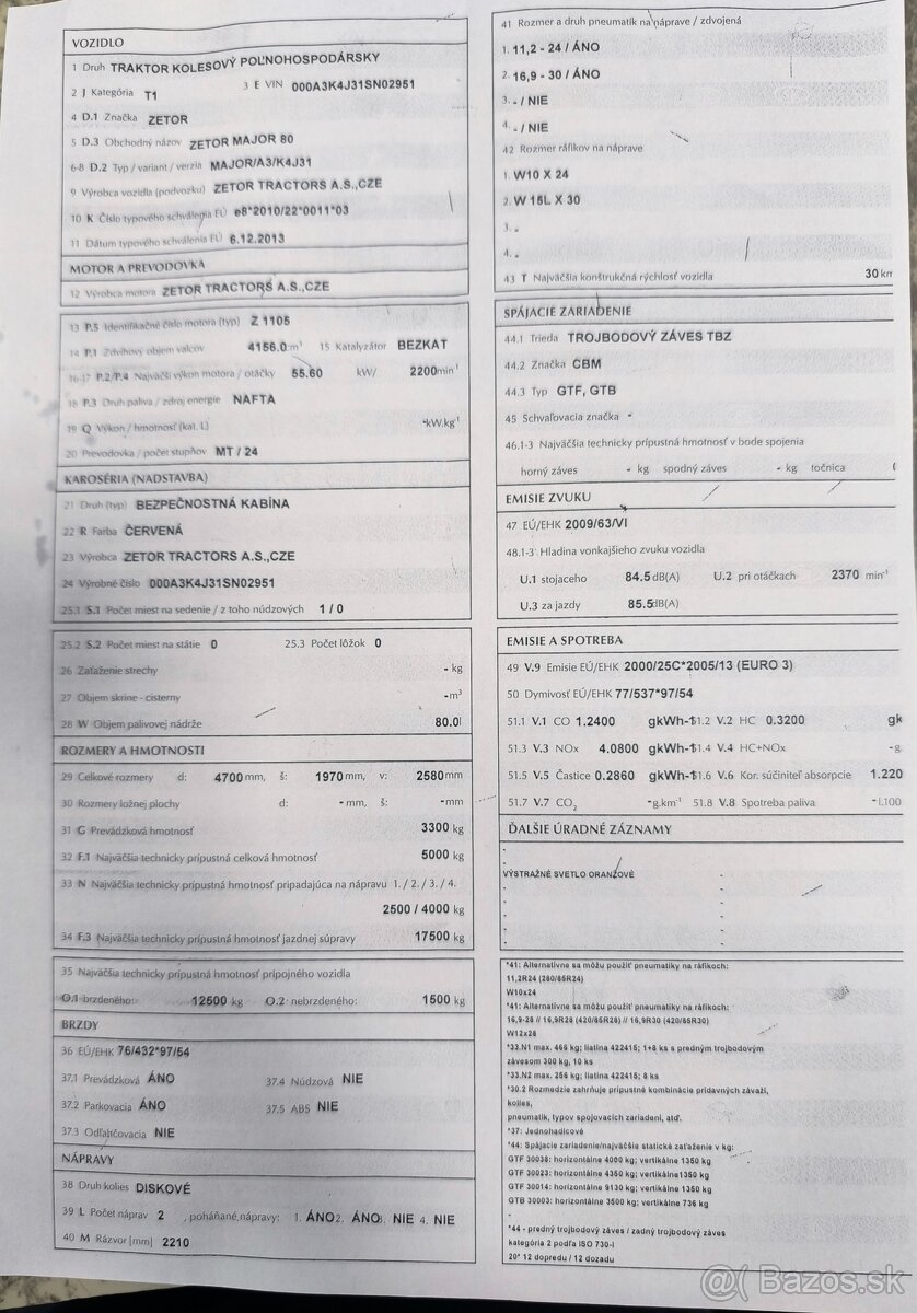 Zetor MAJOR 80 r.v. 2014 - 7