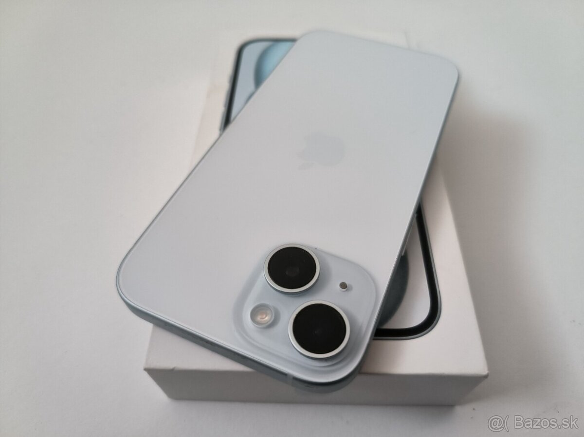 apple iphone 15 128gb Blue / Batéria 87% - 7