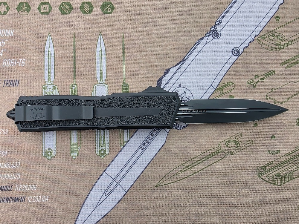 Microtech Scarab II Gen III D/E Black Standard Tactical - 7