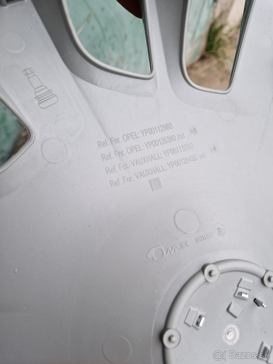 R16 puklice opel r16 16 kryty disku kolies kol kola Opel - 7