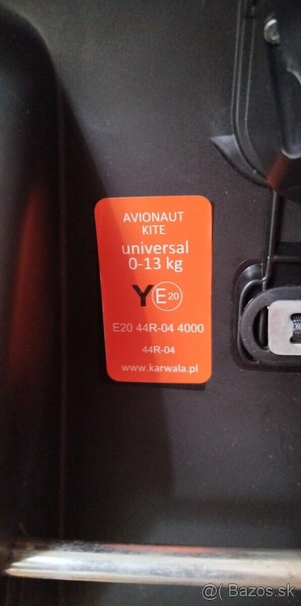 Autosedačka / vajíčko AVIONAUT KITE 0-13 kg, svetlo-šedá. - 7