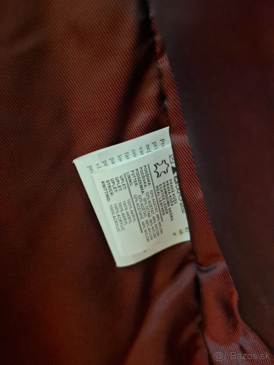 Dámsky kožený kabát Steffel - 7