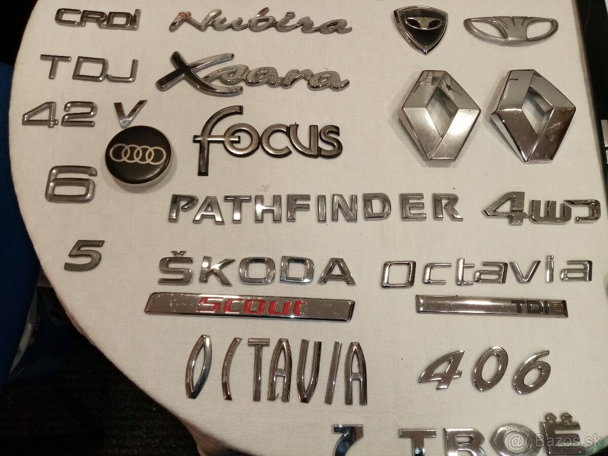 logo, znak Renault 21, Daewoo, Espero, a pod.... - 7