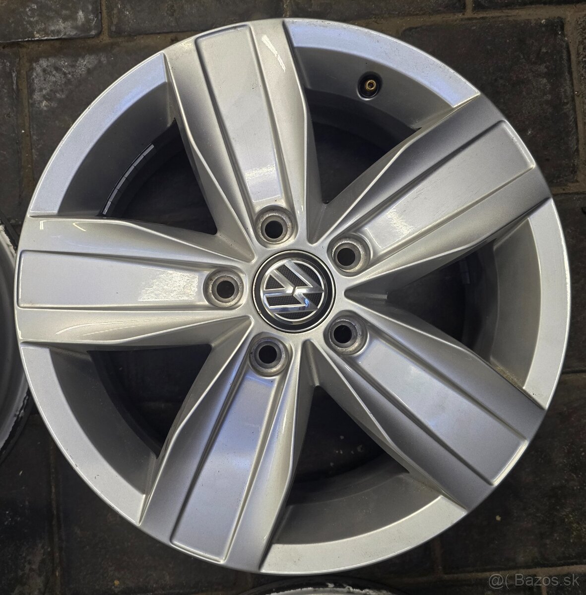 ORIGINÁL VW HLINÍKOVÉ DISKY 5x112 R16 - 7