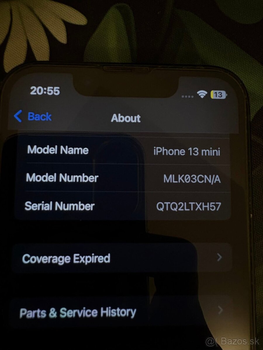 Iphone 13mini 128GB Midnight - 7