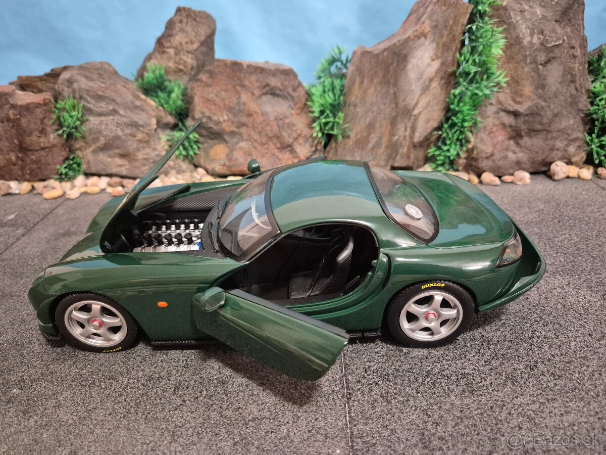Prodám model 1:18 TVR speed - 7