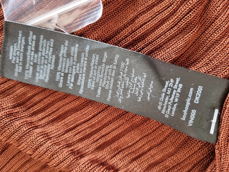 hnedý elastický rolák bez rukávov Karen Millen L-s visačkou - 7