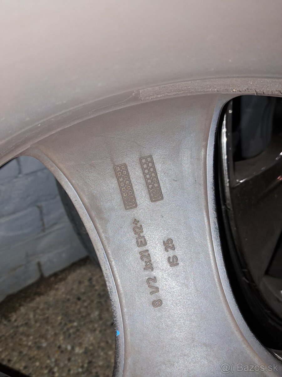 Predám originálne disky 5x120 styling 128 chrom rozmery 21 - 7