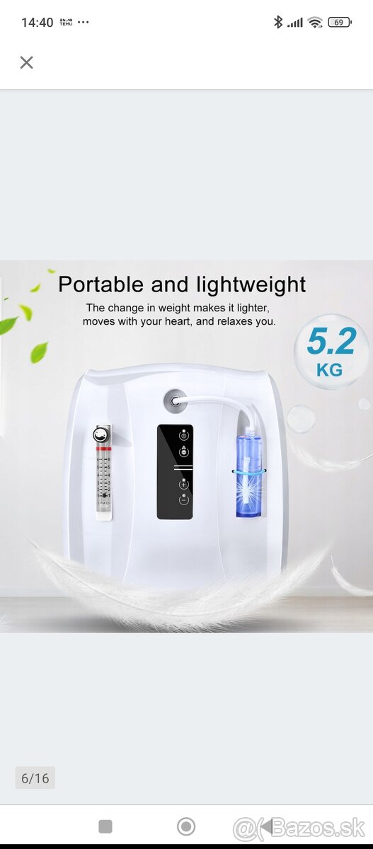 Kyslíkový koncentrátor - 7