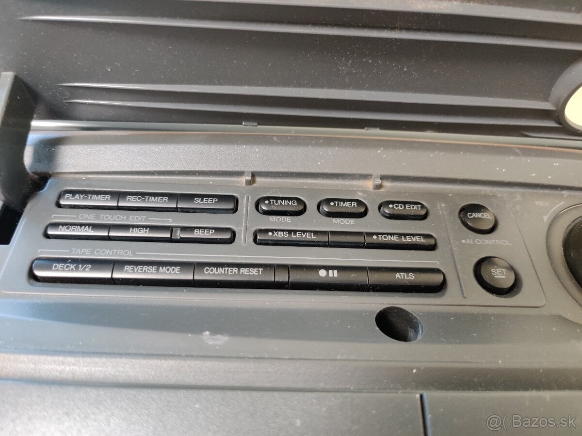 Predám rádio cd magnetofón Panasonic RX-DT 505. - 7