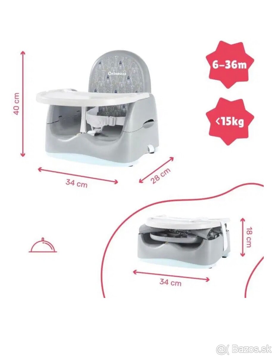 Prenosná detská stolička - 7