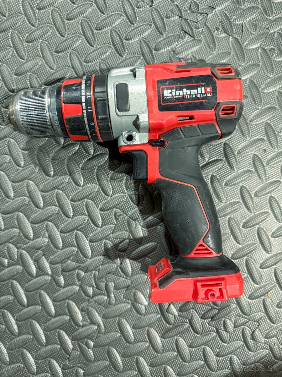 Aku príklepová aku vŕtačka Einhell TE-CD 18/48 Li-i - 7