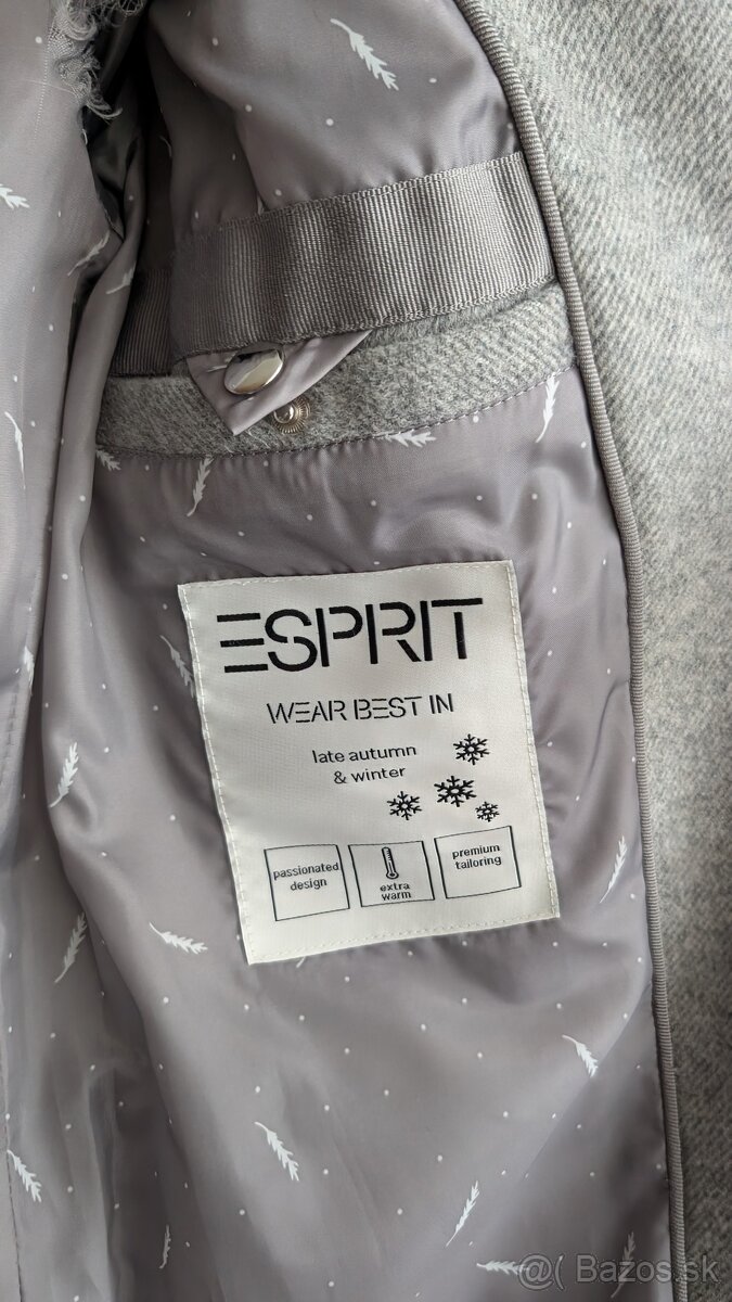 Vlnený kabát Esprit veľkosť XS - 7
