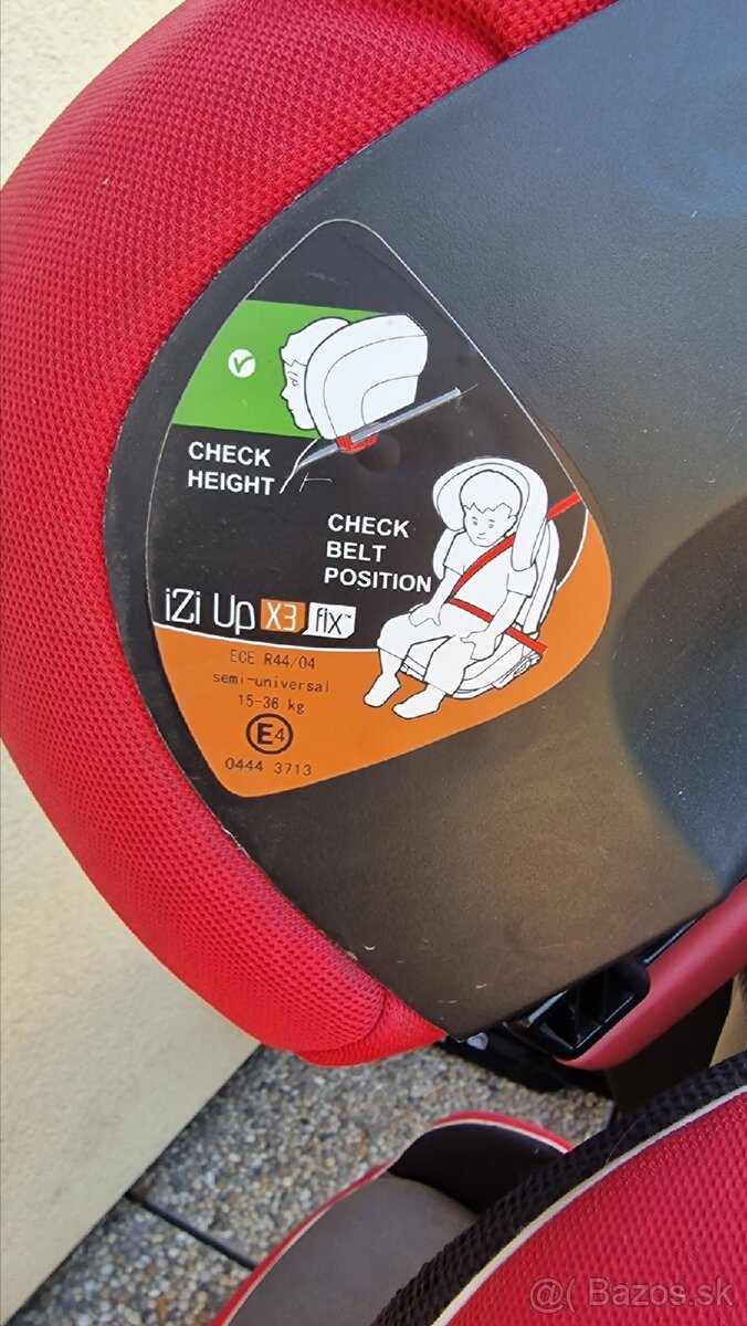 Autosedačka IZI UP X3 fix Be safe - 7