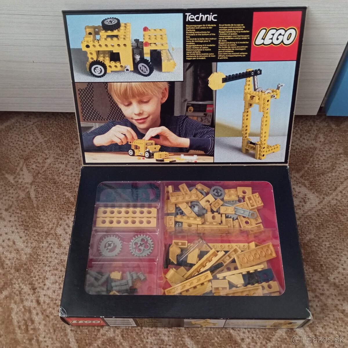 Zberateľské retro LEGO Technic 8020 – Universal Set (1984) - 7