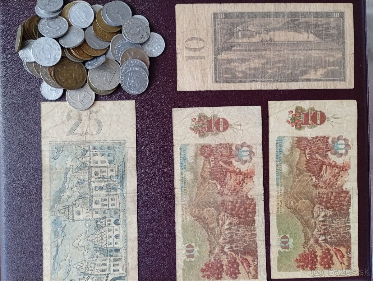 Bankovky a mince Československo - 7
