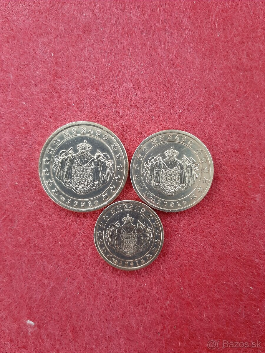 Monaco euro mince-centy - 7