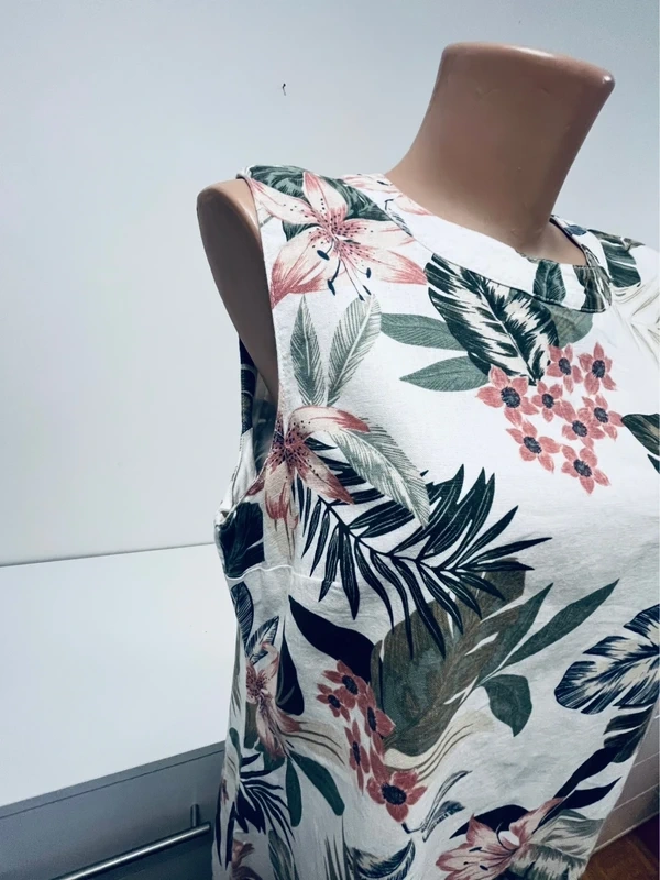 🌿 LETNÉ KVETINOVÉ ŠATY S ĽANOM – SVIEŽOSŤ A ŠTÝL 🌸 - 7