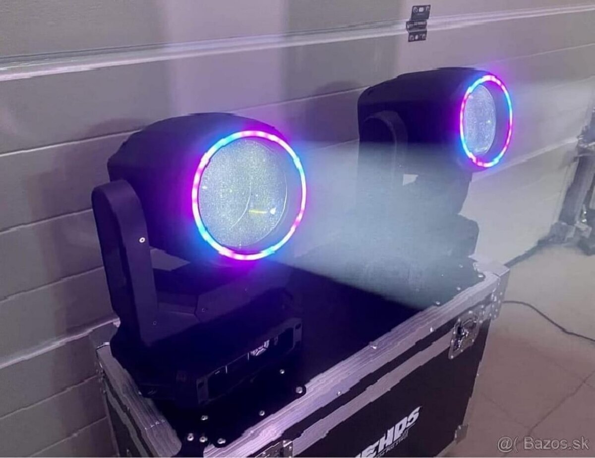 Led Beam 200w ring otočná hlava - 7