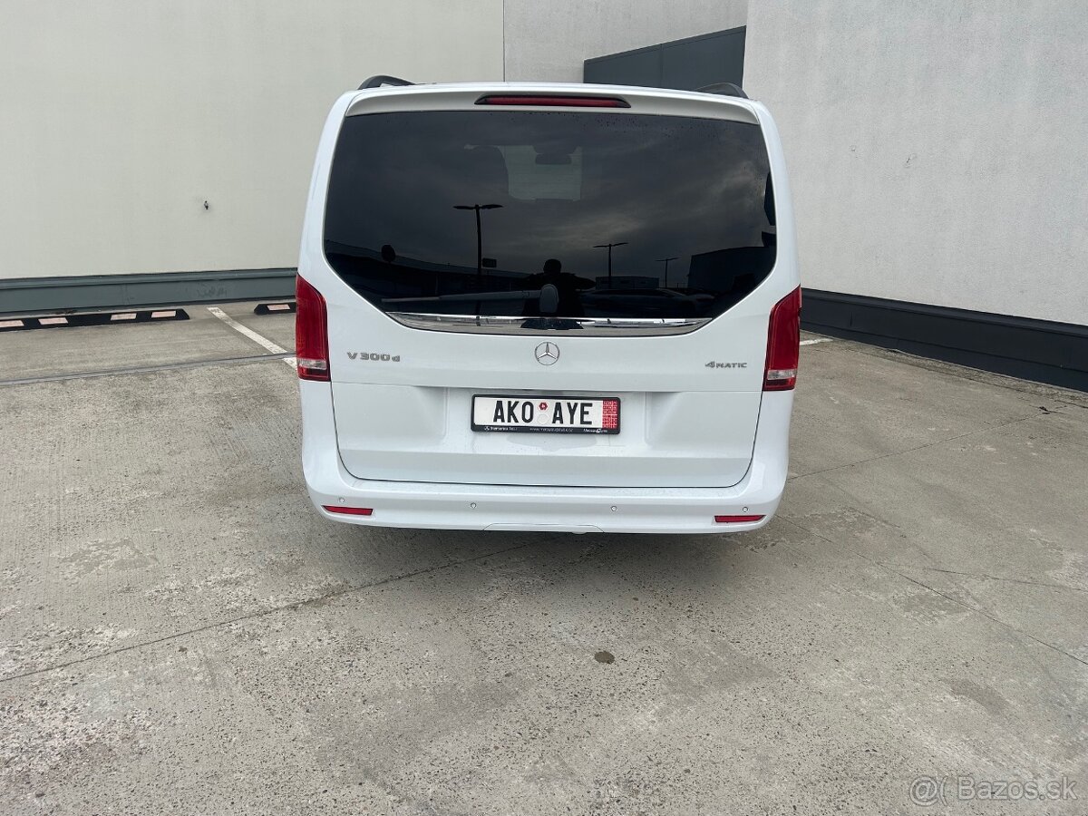 Mercedes-Benz V300d Exklusive 4MAMG VZDUCH BURMAISTER 360 - 7