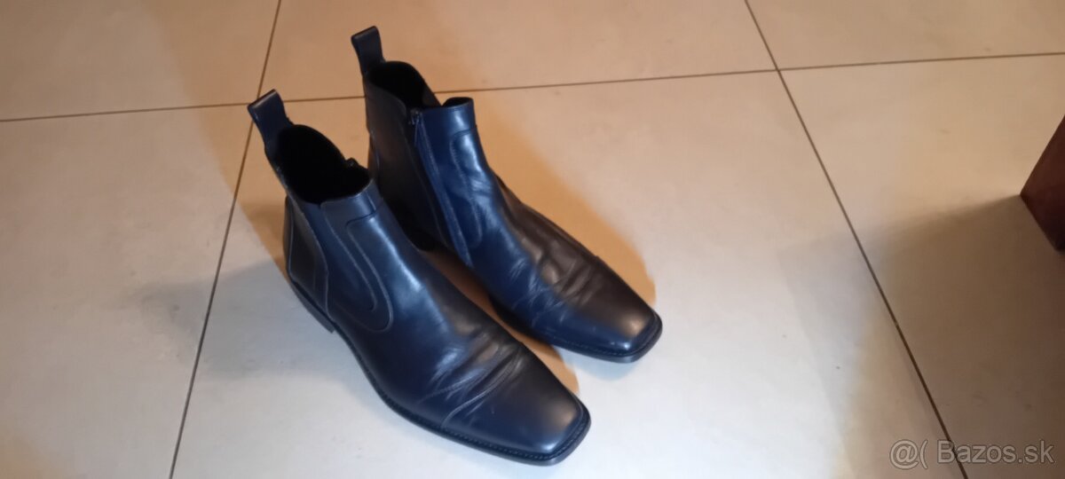 Kožené pánské topánky 44 - 7