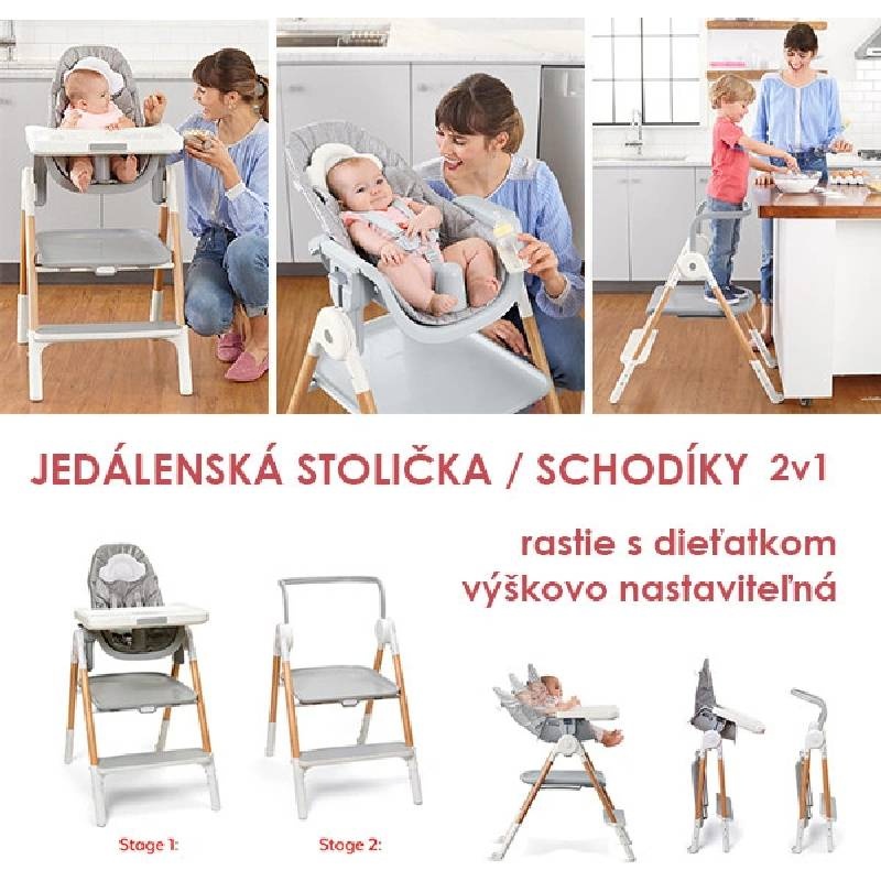 Detska Stolicka/schodiky 2v1 Skip Hop - 7