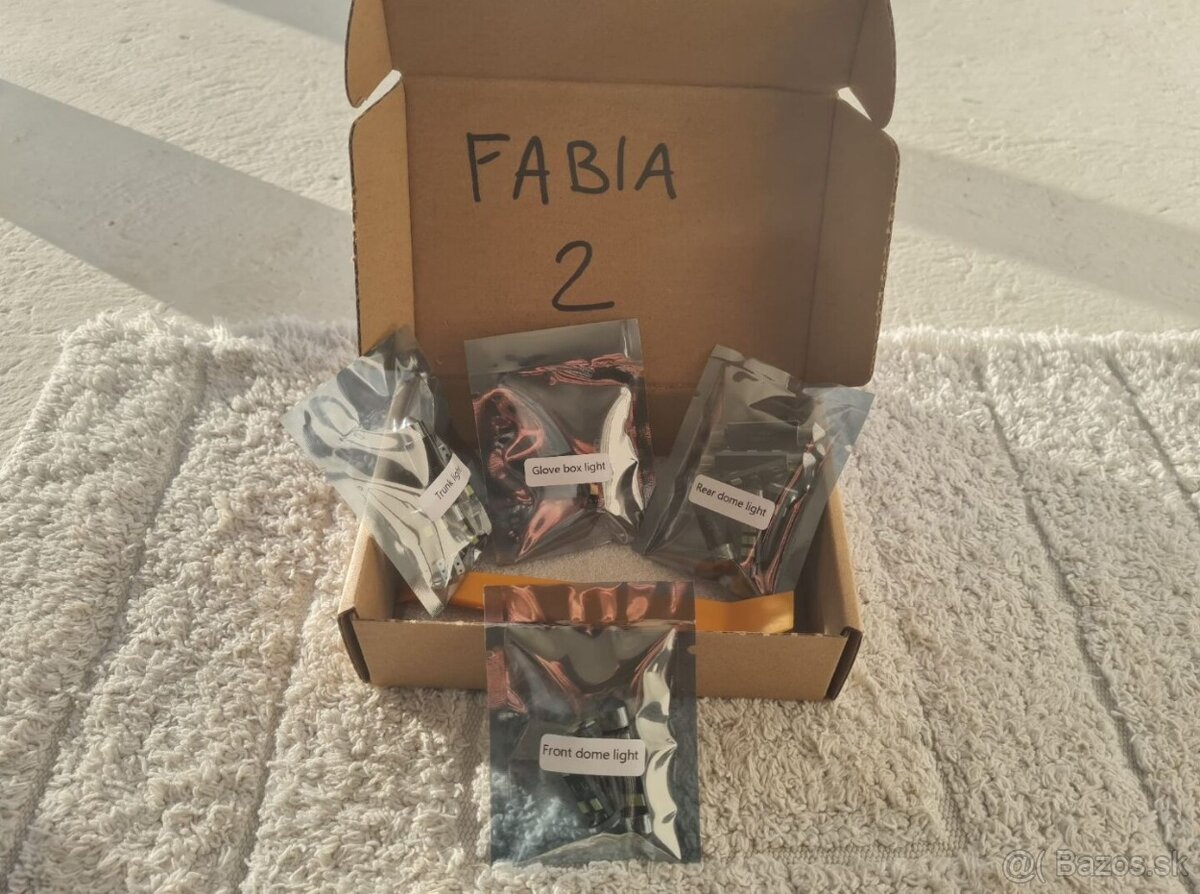 LED osvetlenie interieru pre ŠKODA - 7