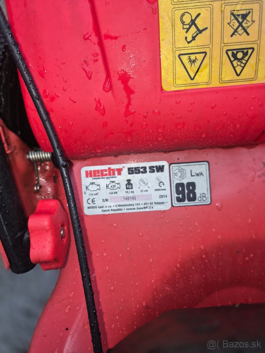 Benzínová kosačka Hecht 553 SW - 7