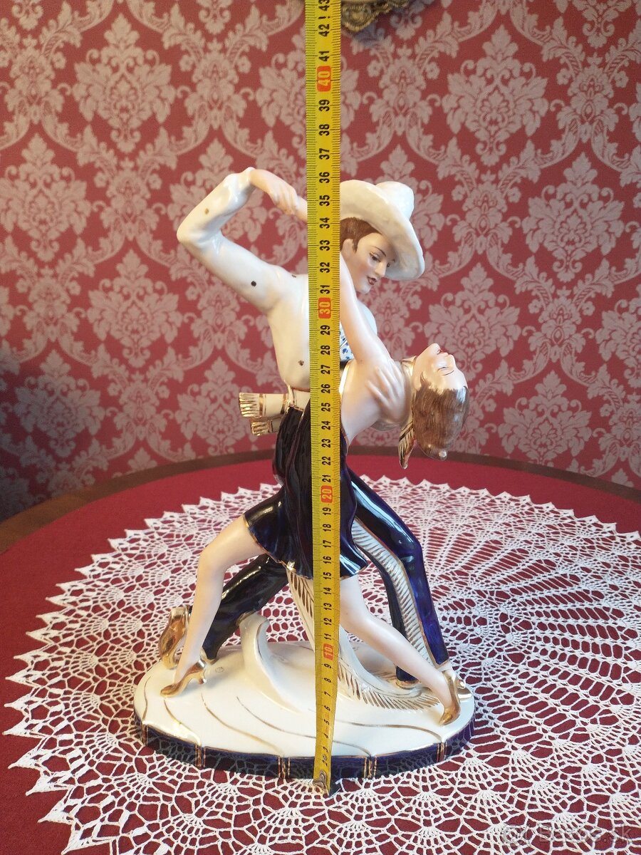 Royal Dux Art Deco Tango - 7